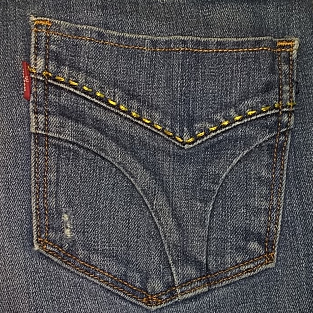 Levi 505 straight leg jeans. - Picture 2 of 11